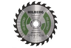 Диск пильный Hilberg серия Industrial Дерево 250x24Тx30 mm HW250