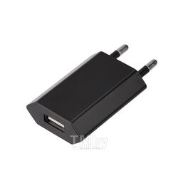 Сетевое зарядное устройство для iPhone/iPad USB, 5V, 1 A, черное REXANT 16-0272