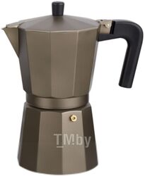 Гейзерная кофеварка Italco Moka brown 230600