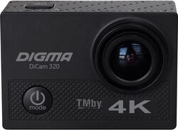 Экшн-камера Digma DiCam 320 (черный)