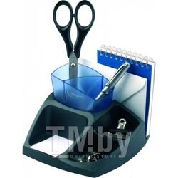 Подставка для канцелярских мелочей "Mini" пласт., черный/синий Maped 575400