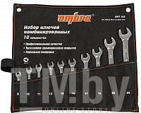 Набор ключей гаечных комбинированных в сумке, 8-24 мм, 10 предметов Ombra OMT10S