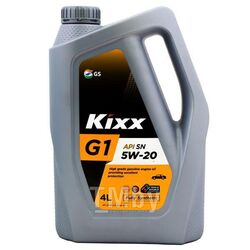 Моторное масло KIXX G1 SN PLUS 5W20 4L API SN PLUS-RC, ILSAC GF-5, Fully Synthetic L2100440E1