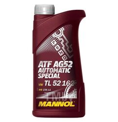 Жидкость гидравлическая MANNOL ATF AG52 Automatic Special (1L) 1612