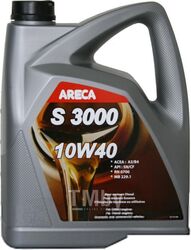 Моторное масло Areca S3000 10W40 / 12106 (4л)