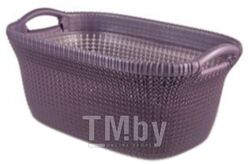 Корзина Curver Knit / 240474 (фиолетовый)