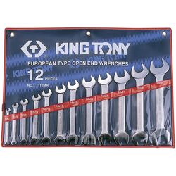 Набор рожковых ключей KING TONY 6-32 мм, 12 предметов 1112MR