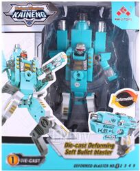 Робот-трансформер Darvish С мягкими пулями / DV-T-2002 (голубой)