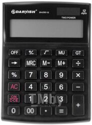 Калькулятор Darvish DV-2707-12K (черный)