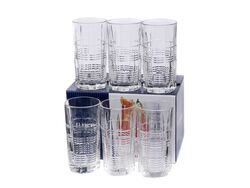 Набор стаканов стеклянных "Dallas" 6 шт. 380 мл Luminarc
