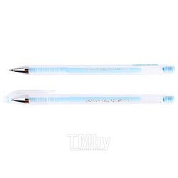 Ручка гелевая Crown "Hi-Jell Pastel" 0,8мм пастель голубая