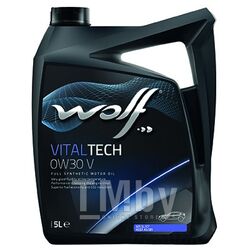 Моторное масло (PN 8324260) VitalTech 0W-30 V 5 л Wolf 22105/5