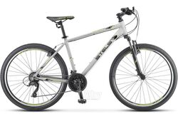 Велосипед STELS Navigator 26 590 V K010 ALU рама / LU089785 (16, серый/салатовый)