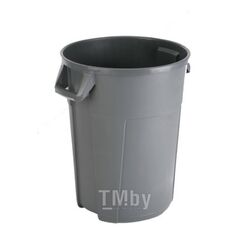Контейнер пластиковый для мусора Титан, 120л, цв. серый VILEDA 137785/137717