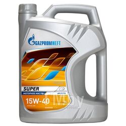 Моторное масло Gazpromneft Super 15W-40 5 л 253142148