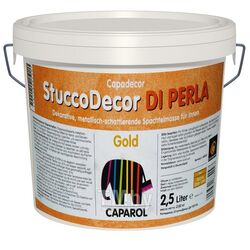 Декоративное покрытие Caparol CD StuccoDecor DI PERLA GOLD 2.5л