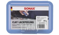 Глина мягкая абразивная для очистки ЛКП автомобиля SONAX 200г SX450 205