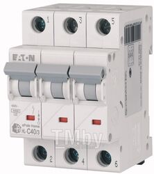 Автоматический выключатель ETN HL-C40/3, 3P, 40A, хар-ка C, 4.5kA, 3M; Арт: 194795-0 194795