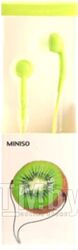 Наушники Miniso Fruit Series / 6911 (зеленый)