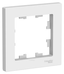 Рамка AtlasDesign 1-постовая, белый Schneider Electric ATN000101