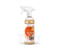 Профессиональное средство для очистки и полировки внутренних поверхностей автомобиля с ароматом апельсина POLITURA (0,5л.) Complex 1124051