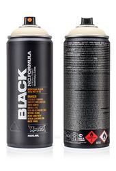Аэрозольная краска Montana Black 400 мл, Ivory (BLK8000)