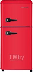 Холодильник-морозильник HARPER HRF-T120M Red