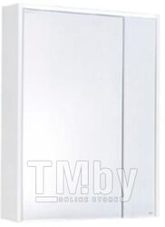 Шкаф с зеркалом для ванной Roca Ronda ZRU9303007 (бетон/белый матовый)
