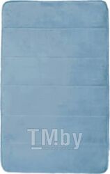 Коврик для ванной Вилина Велюр / 7170 (50x80, голубой)