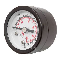 Индикатор давления манометр 1/4" 10bar(D-40мм) Forsage F-Y40-2