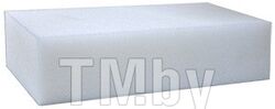 Губка для мойки из плотного пенополиуретана белая, размер 20,5 х 12 х 5 см GRASS IT-0325