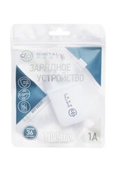 Сетевое зарядное устройство Digitalpart P20 Plus 1А белый