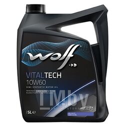 Моторное масло (PN 8314926) VitalTech 10W-60 5 л Wolf 24118/5