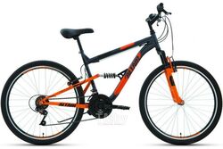 Велосипед Forward Altair 26 1.0 D 2022 / RBK22AL26064 (темно-серый/оранжевый)