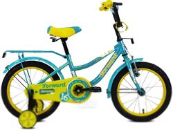 Детский велосипед Forward Funky 16 2022 / IBK22FW16230 (бирюзовый/желтый)