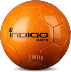 Футбольный мяч Indigo Mateo / N004 (размер 5, оранжевый)
