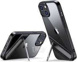 Накладка силиконовая UGREEN Kickstand Protective Case for iPhone 14 LP633 (Black) 90924