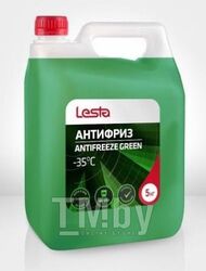 Жидкость охлаждающая Антифриз ANTIFREEZE GREEN -35C 5 кг Lesta LES-AS-A35-ZRU/5