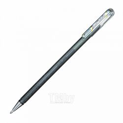 Ручка гелевая "Dual Metallic" 1.0 мм, черный+красный металлик Pentel K110-DAX