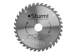 Пильный диск Sturm! размер 200x32x36 зубов с переход. кольцом на 30мм 9020-200-32-36T