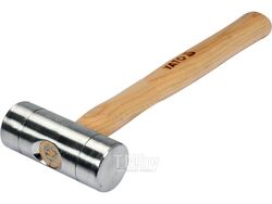 Молоток алюминиевый с деревянной ручкой 580гр, 50мм Yato YT-45282