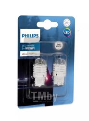 Комплект светодиодных ламп W21 12V W21 LED белый свет 2шт блистер Philips 11065U30CWB2