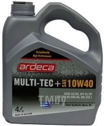 Моторное масло Ardeca Multi-Tec+ 10W40 / ARD010017-004 (4л)