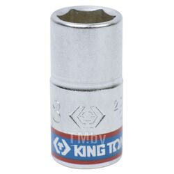 Головка торцевая стандартная шестигранная KING TONY 1/4", 8 мм 233508M