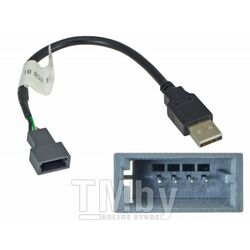 USB-переходник Incar Kia, Hyundai для подключения магнитолы к штатному разъему USB HY-FC101