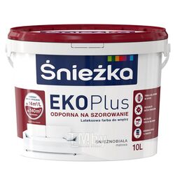 Краска Sniezka EKO Plus, 10л белый 1303-10000-00001-00