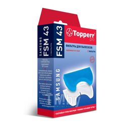 Комплект фильтров для пылесоса Topperr 1114 FSM 43
