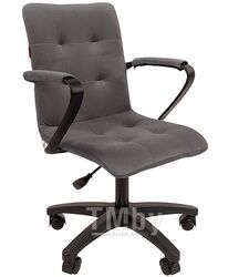 Офисное кресло Chairman 030 велюр Т-55 темно-серый