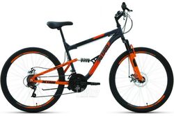 Велосипед Forward Altair 26 2.0 D 2022 / RBK22AL26074 (18, темно-серый/оранжевый)