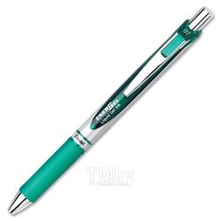 Ручка роллер "Energel BL77" 0,7 мм, пласт., серебрист/зеленый, стерж. зеленый Pentel BL77-DO
